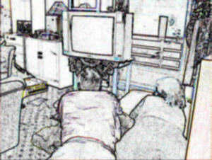 Looking at TV