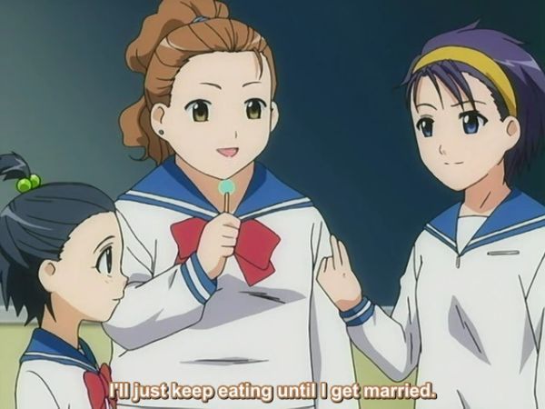 Screenshot anime High School Girls