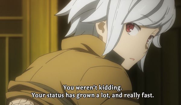 Screenshot anime DanMachi / Dungeon ni Deai