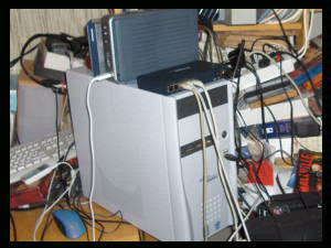 Chaotic computer corner