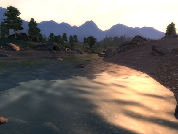 Sunset reflections