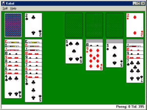 Screenshot solitaire