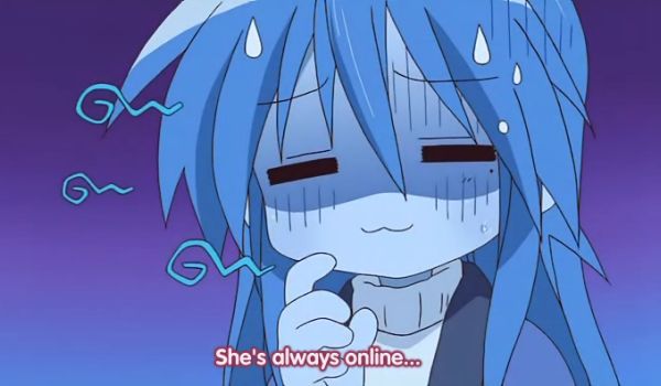 Screenshot anime Lucky*Star (Kona-chan)