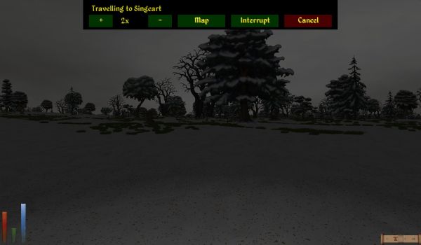Screenshot Daggerfall, wilderness of Tulune.