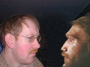 Portraits human & Neanderthal