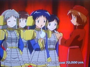 Screenshot anime Narue no Sekai