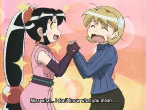 Screenshot anime 2x2=shinobuden