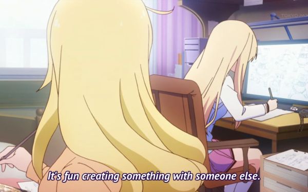 Screenshot anime Sakurasou