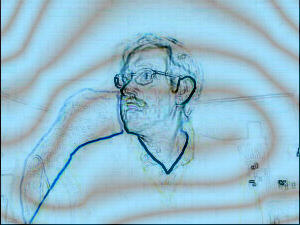 Psychedelic portrait