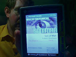 Pocket PC with e-book