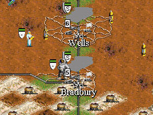 Screenshot Civ2 Mars scenario