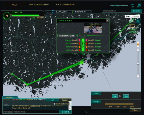 Screenshot Ingress.com/intel