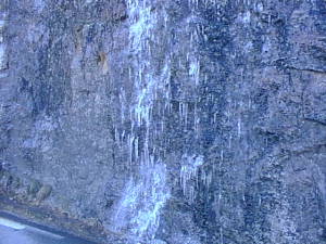 Ice and stone