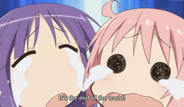 Screenshot anime Yuyushiki