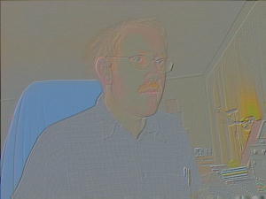 Faded portrait