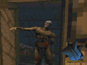 Screenshot Daggerfall Zombie