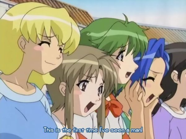 Screenshot anime Girls Bravo