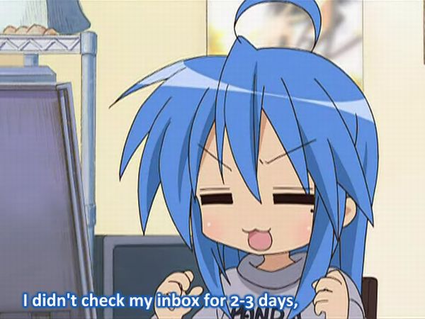 Screenshot anime Lucky*Star