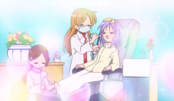 Screenshot anime Lucky*Star