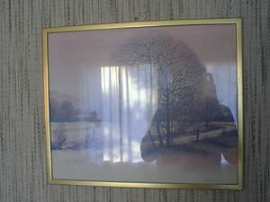Reflections in a picture