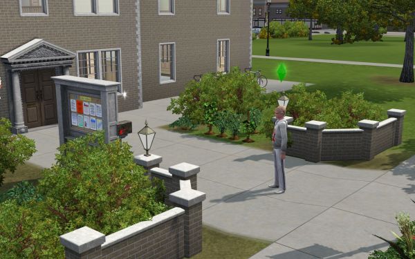 Screenshot Sims 3 University Life