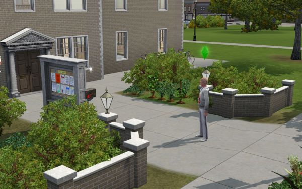 Screenshot Sims 3 University Life