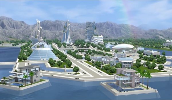 Oasis Landing, Sims 3: Into the Future