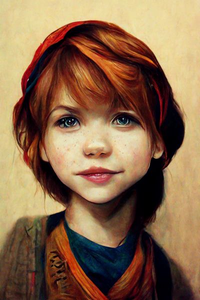 Cute little redhead